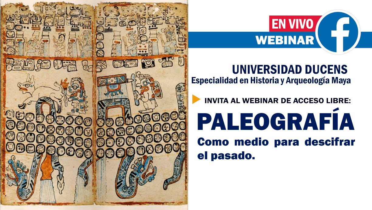 Webinar: La paleografía como medio para descifrar el pasado