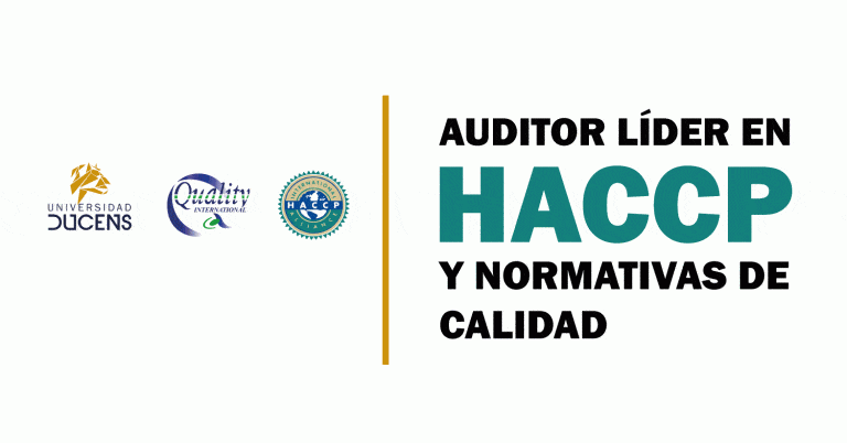 AUDITOR LÍDER EN HACCP Y NORMATIVAS DE CALIDAD