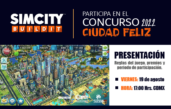 Simcity concurso Ciudad Feliz 2022
